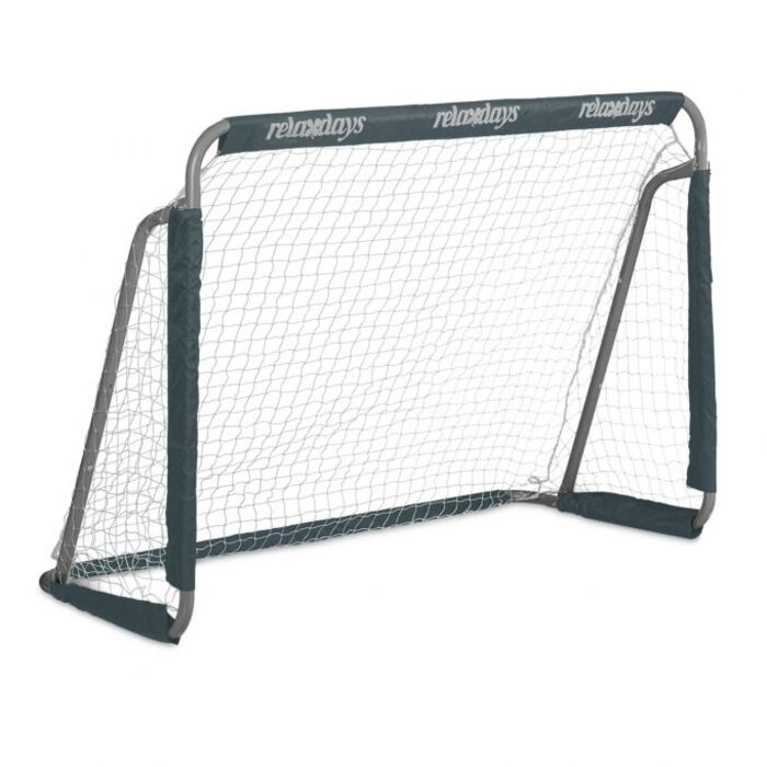 Relaxdays Soccer Goal in Grey