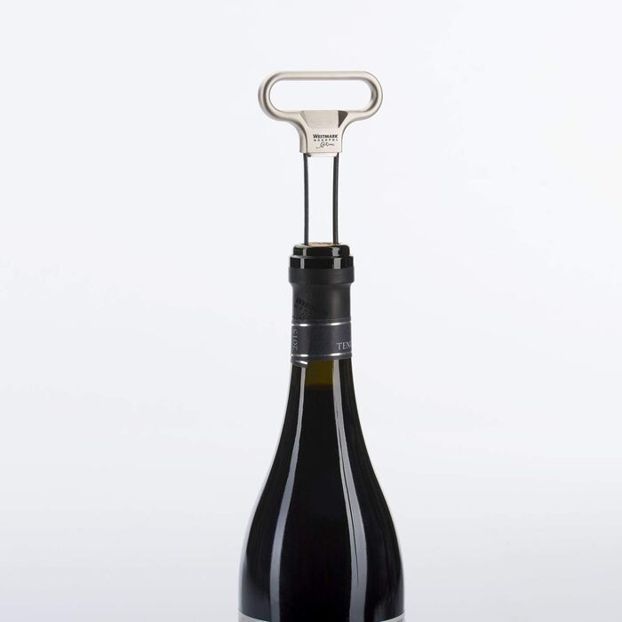 Набір для вина Westmark Wein-Set 6 предметів: штопор Ah-So, 5 лійків Safety, сталь/цинк/PET, срібно-чорний, 628533E6