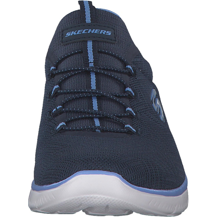 Жіночі кросівки Skechers Summits Artistry Chic, 40.5 EU, Navy Mesh Blue Trim