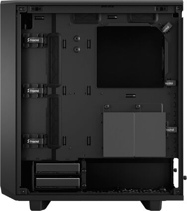 Корпус для ПК Fractal Design Meshify 2 Compact Black ATX, Mid Tower, високий повітряний потік, глуха бічна панель