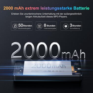 MP3 плеєр з Bluetooth та WiFi, 4.02