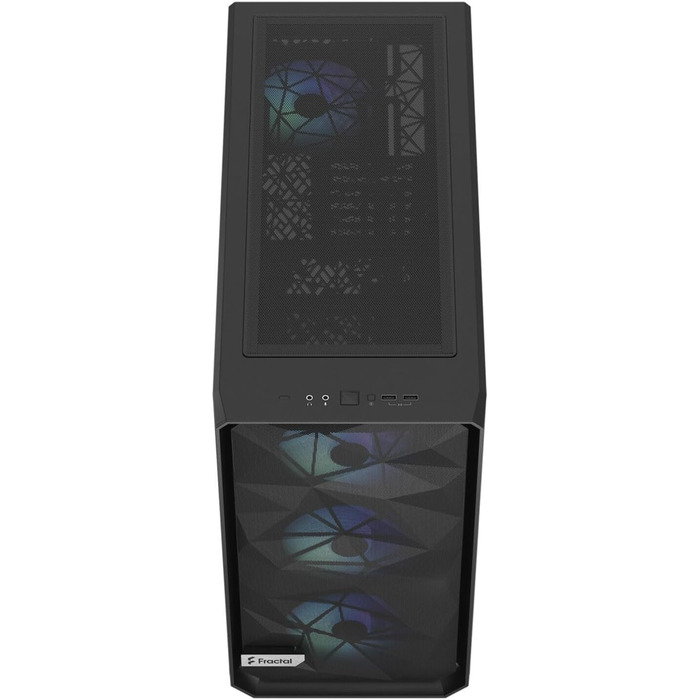 Корпус ПК Fractal Design Meshify 2 Lite White з прозорою скляною панеллю, ATX, FD-C-MEL2A-04