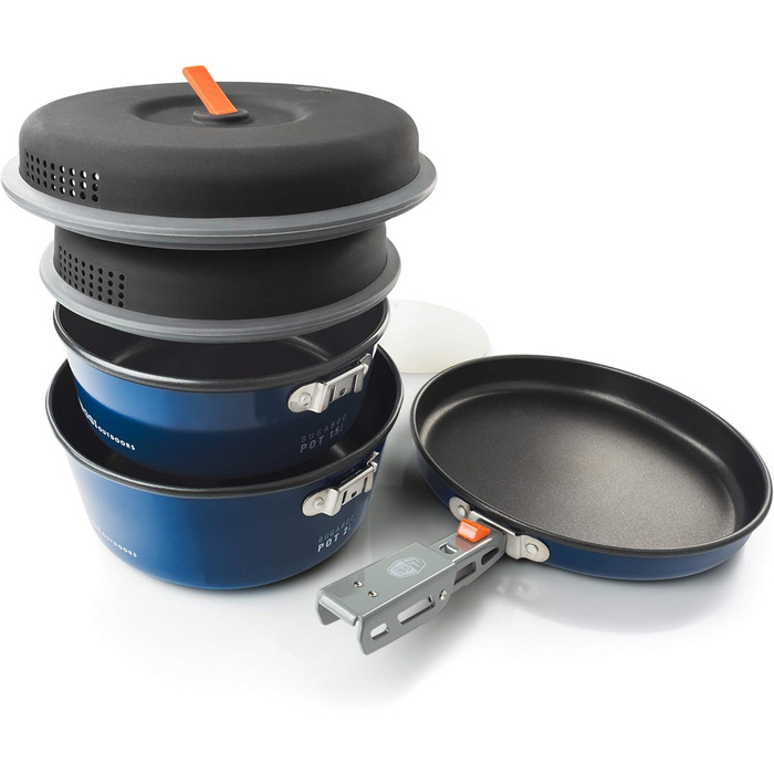 Набір посуду GSI Outdoors Bugaboo Base Camper для кемпінгу та подорожей (з 1985)