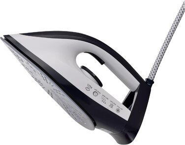 Праска з парою Silva Homeline DBS 580: 2600 Вт, керамічна підошва, 1.5л резервуар, 8 бар, автоматичне регулювання пари, захист від накипу та протікання, самоочищення, ECO-режим, автоматичне вимкнення