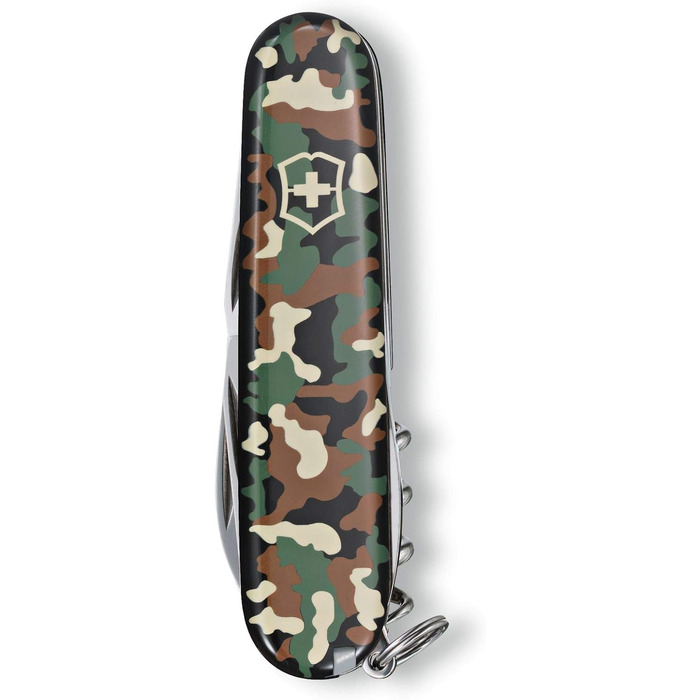 Швейцарський ніж Victorinox Spartan, мультитул, армійський ніж з 12 функціями, камуфляж