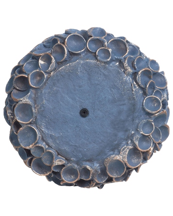 Керамічна ваза для квітів MUZAKI, 52 см, синя