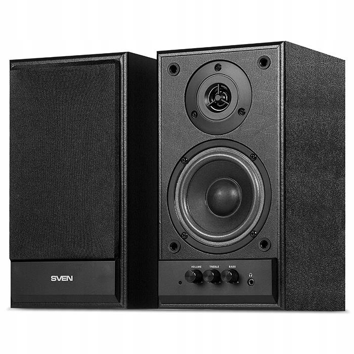 Комп'ютерні колонки 2.0 Sven SPS-702 40W RMS, чорні