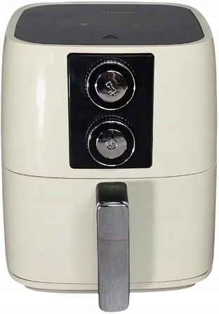 Аерофритюрниця Air Fryer XXL 5.2 л, 1500 Вт — Безмасляна фритюрниця з великою чашею та 5 програмами