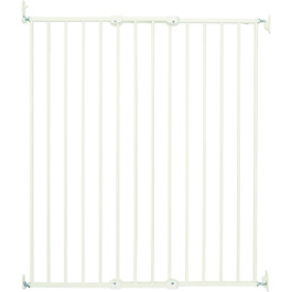 BabyDan Tor для безпеки дітей та домашніх тварин, регульований, ширина 62,5-106,8 см, білий