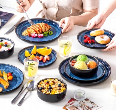 Обідній сервіз VANCASSO PLAYA, набір на 6 осіб, 24 предмети