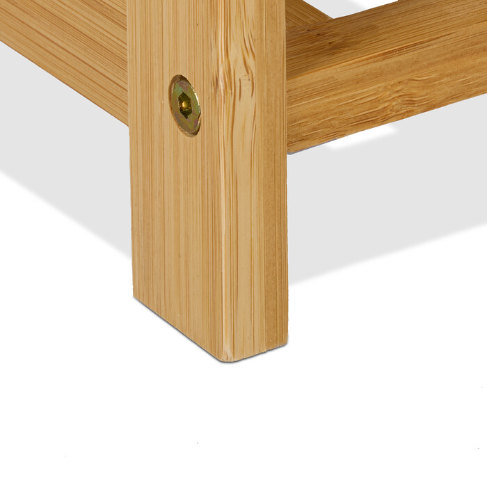 Relaxdays Shoe Rack with Cushion and Drawer