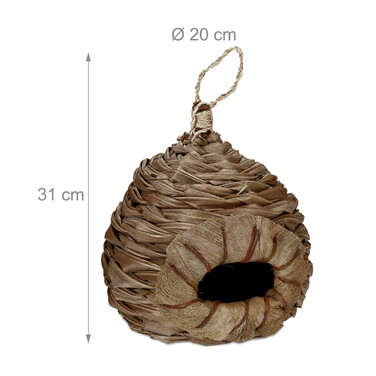 Relaxdays Bird Nest in various designs