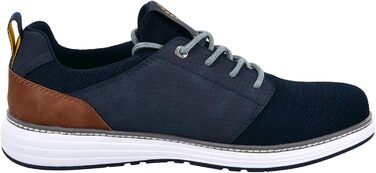 Чоловічі спортивні шнурівки Bugatti Man, напівчеревики, змінне устілка, темно-синій, 43 EU, 4100