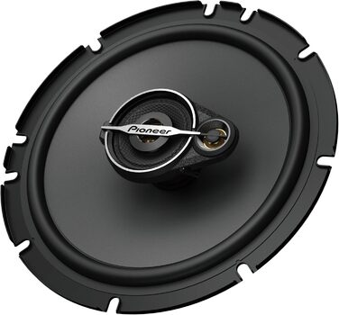 Автомобільна коаксіальна акустика Pioneer TS-A1671F 16,5 см, 3-смугові динаміки, комплект 2 шт (320 Вт макс., 70 Вт RMS), потужний звук, високий ККД, глибина встановлення 48 мм, виріз 144 мм, з ґратами