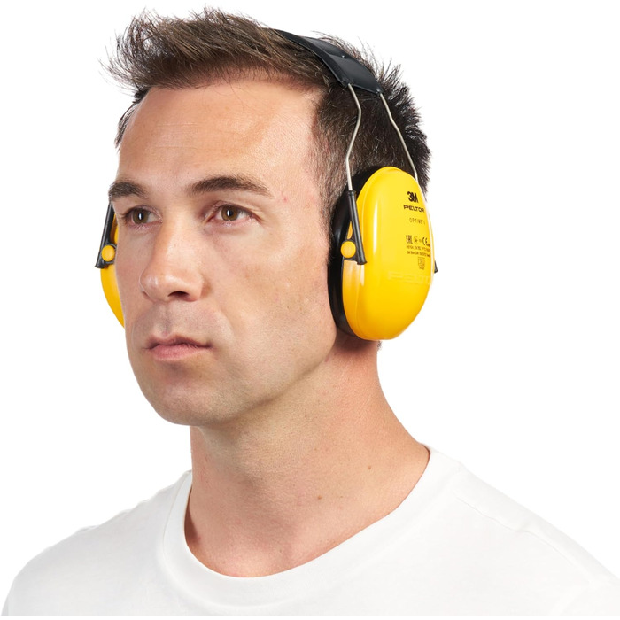 Навушники Peltor Optime I H510A - захист від шуму до 98 dB (SNR 27dB), жовті, 1 шт.