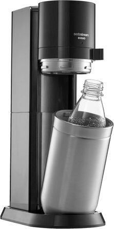 SodaStream E-DUO Titan – сифон для газування води з циліндром CO2 та 2 пляшками (1 скляна 1л, 1 пластикова 1л)