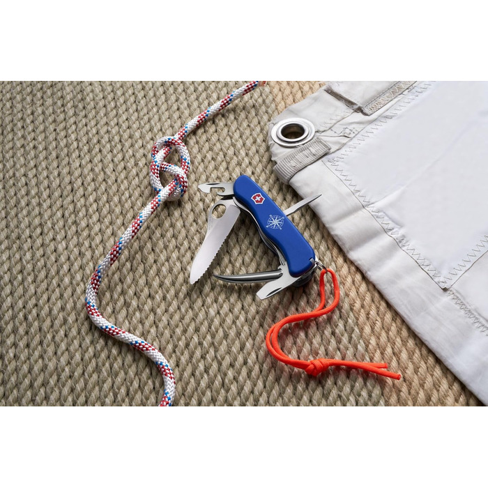 Швейцарський мультитул Victorinox Skipper Pro MW: 12 функцій, складний ніж з пилкою, відкривачка для пляшок