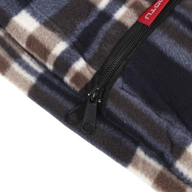 Спальний мішок Blanketswarm з мікрофібри-флісу з блискавкою, легкий, для подорожей, ковдра або простирадло з чохлом, для кемпінгу та холодної погоди