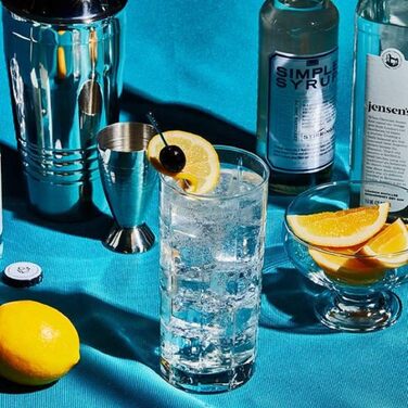 Набір для коктейлів GOLDGE 12 предметів: шейкер 750 мл, міксер, аксесуари для бару з нержавіючої сталі для дому та бару