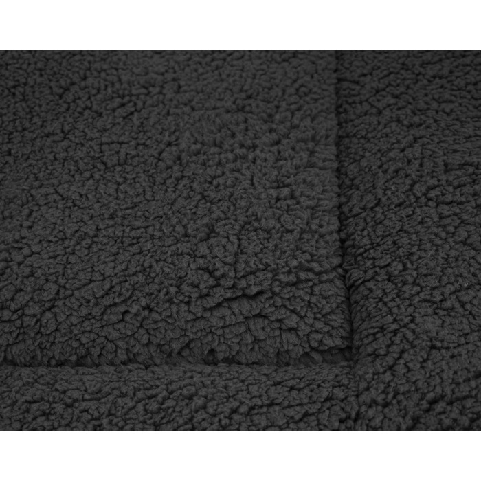 М'яка килимок для тварин Spetebo, 90 x 60 см, з неслизьким дном - ліжко для собак та котів, килимок для сну, тепла підстилка, великий розмір (сірий, антрацит)