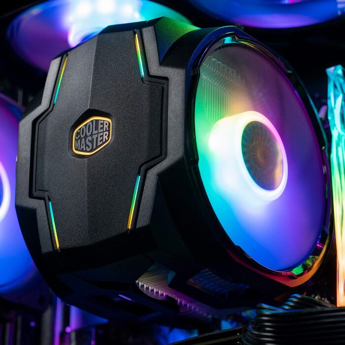 Система охолодження CPU Cooler Master MasterAir MA610P ARGB з двома радіаторами та 6 тепловими трубами
