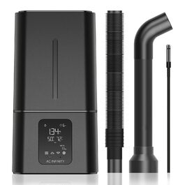 AC Infinity CLOUDFORGE T3 – Увлажнитель воздуха для растений 4,5 л с контролем VPD, 10-ступенчатый распылитель, удлиняемый шланг, защита от протечек, для гроубоксів (15 л)