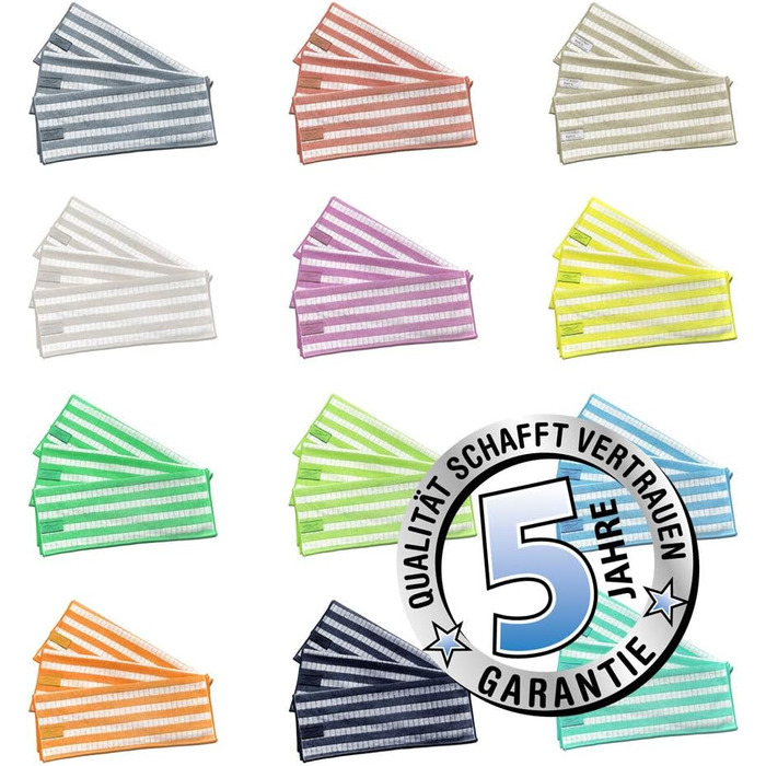 The Blue Wonder Extra Dishcloth | made from bamboo fibers | extremely absorbent | 60 cm x 40 cm (Berry, 5)