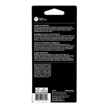 Набір для манікюру Tweezerman Nagelknipser Combo: прецизійний різак для нігтів, чорний