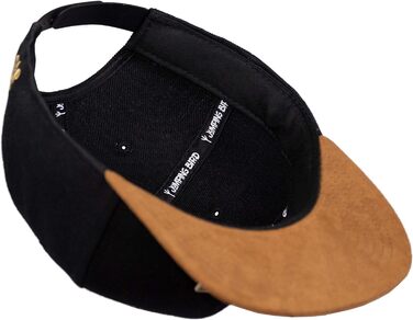 Кепка бейсболка Jumping Bird • Унісекс • Знімний козирок • Легко миється • Чорний колір