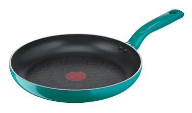 Сковорода Tefal Chefclub 28 см з антипригарним покриттям Titanium, індукційна, з індикатором нагріву Thermo-Signal, зелена