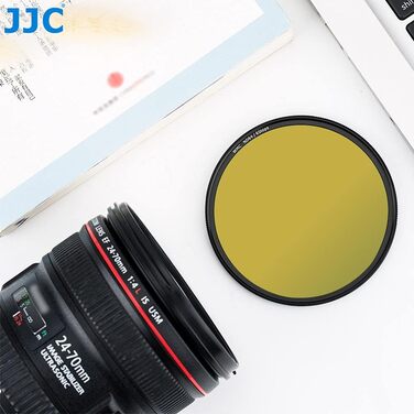 Фільтр ND64 JJC Graufilter – 72 мм, ультратонкий, багатошарове покриття, HD оптичне скло, професійний фільтр для фотографії