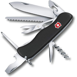 Мультитул Victorinox Outrider: Швейцарський ніж з 14 функціями, чорний