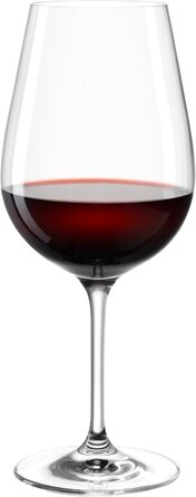 LEONARDO HOME Red Wine Glasses, Glass, Set of 6 (Pack of 1), 6