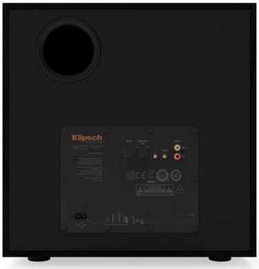 Активний сабвуфер Klipsch R-121SW 200 Вт, чорний