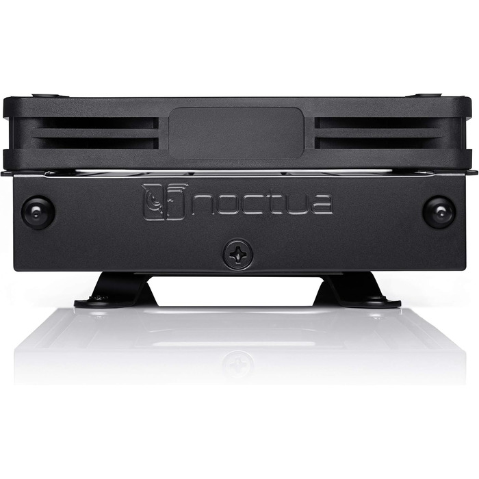 Noctua NH-L9a-AM4 chromax.black - низькопрофільний кулер для CPU AMD Ryzen, чорний