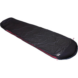 Туристичний килимок High Peak Inlet Nanuk Mummy чорний 220x80x1,5 см