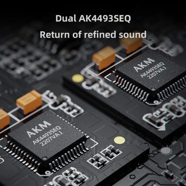 FiiO K7 - Портативний Hi-Fi ЦАП та підсилювач навушників з балансним виходом, AK4493S, XMOS XU208, USB/оптичний/коаксіальний вхід, 6.35 мм/4.4 мм вихід, чорний