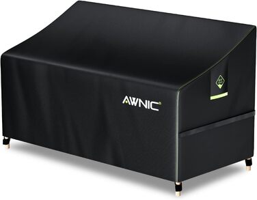 Водонепроникний чохол для садової лавки AWNIC 3-місний, поліестер 420D, 160x70x60/88 см