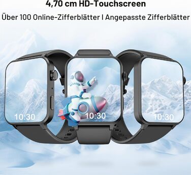 Дитячий смарт-годинник Blackview 4G GPS Рожевий (Срібний) з екраном 1.75