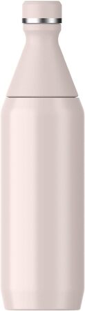 Фляга Stanley All Day Slim з нержавіючої сталі 0.6L - Термофляга, охолоджує до 6 годин, 11 годин з льодом, без BPA, не протікає, придатна для миття в посудомийній машині - Колір: Рожевий Кварц