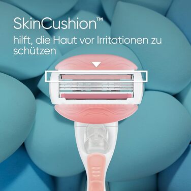 Жіноча бритва Gillette Venus Comfortglide Spa Breeze, рожева (бритва + 4 смінних касети)