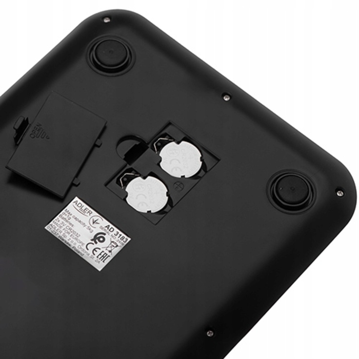 Електронні кухонні ваги з LCD-дисплеєм, високоточні, 5 кг / 1 г, на батарейках