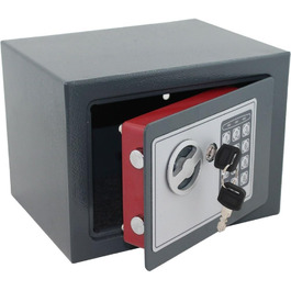 Електронний міні-сейф Safe Tresor для стін, шаф та меблів (сірий)