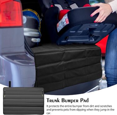 Захист вантажного відсіку автомобіля, 96 x 63 см, захист для собак, універсальний килимок у багажник