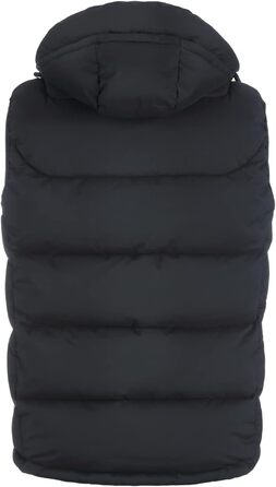 Чоловіча степна жилетка Blue Wave Jasper з відстібаною капюшоном, чорна, 6XL