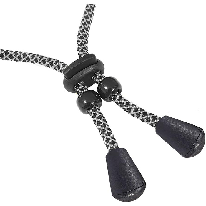 Нашийник для собак Ganzoo EM з кераміки та паракорду 550, розмір L (52-64 см), чорний, регульований