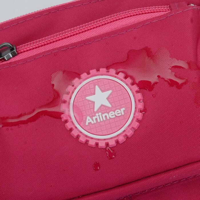 Водонепроникна поясна сумка для чоловіків та жінок, спортивна, для бігу, піших прогулянок, велосипедна, для ножа та туристичного інструменту (Рожевий колір)