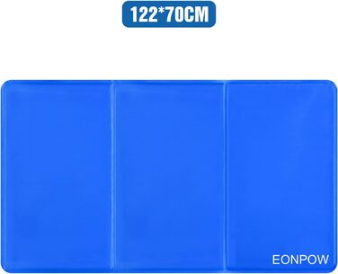 EONPOW Dog Cooling Mat, Cooling Mat for Dogs Pet Cooling Mat Non-Toxic Gel Self-Cooling Pad and Cat Cooling Pads XL(75*120cm)