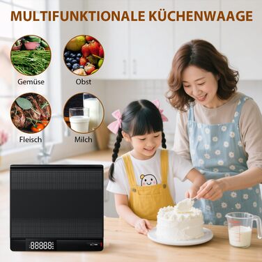 Електронна кухонна вага UNIWEIGH 15 кг з точністю 0.1 г - для приготування, кави, пошти