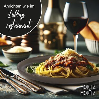 Набір посуду Moritz & Moritz NORDIC на 6 осіб (48 предметів) - 18-ти частинний сервіз з кераміки в скандинавському стилі. Міцний набір тарілок на 6 осіб для щодня та гостей.